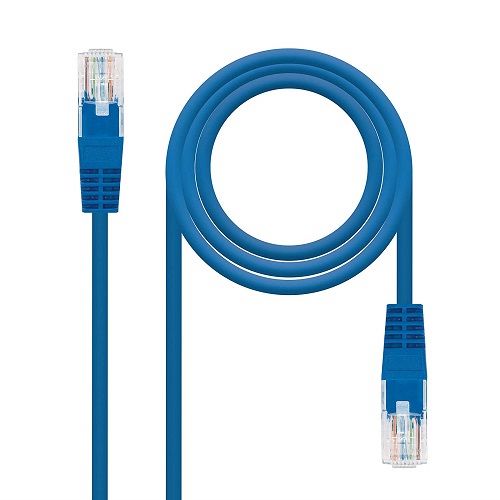 Cable de red UTP CAT6 2 M Azul