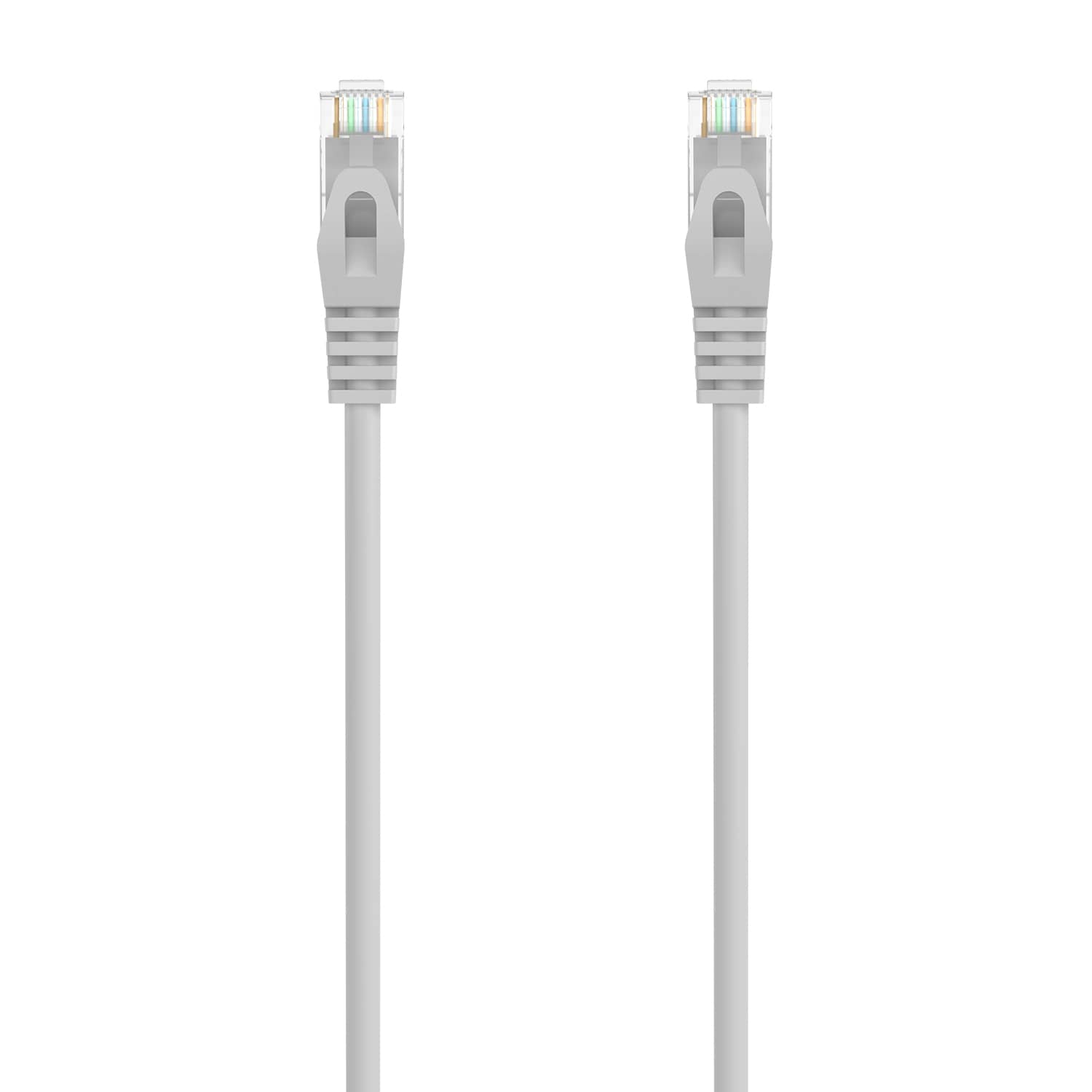 Cable de red UTP CAT6a 0.50 M Gris