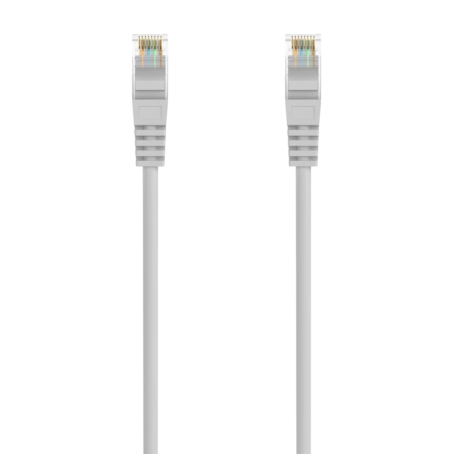 Cable de red UTP CAT6a 0.50 M Gris
