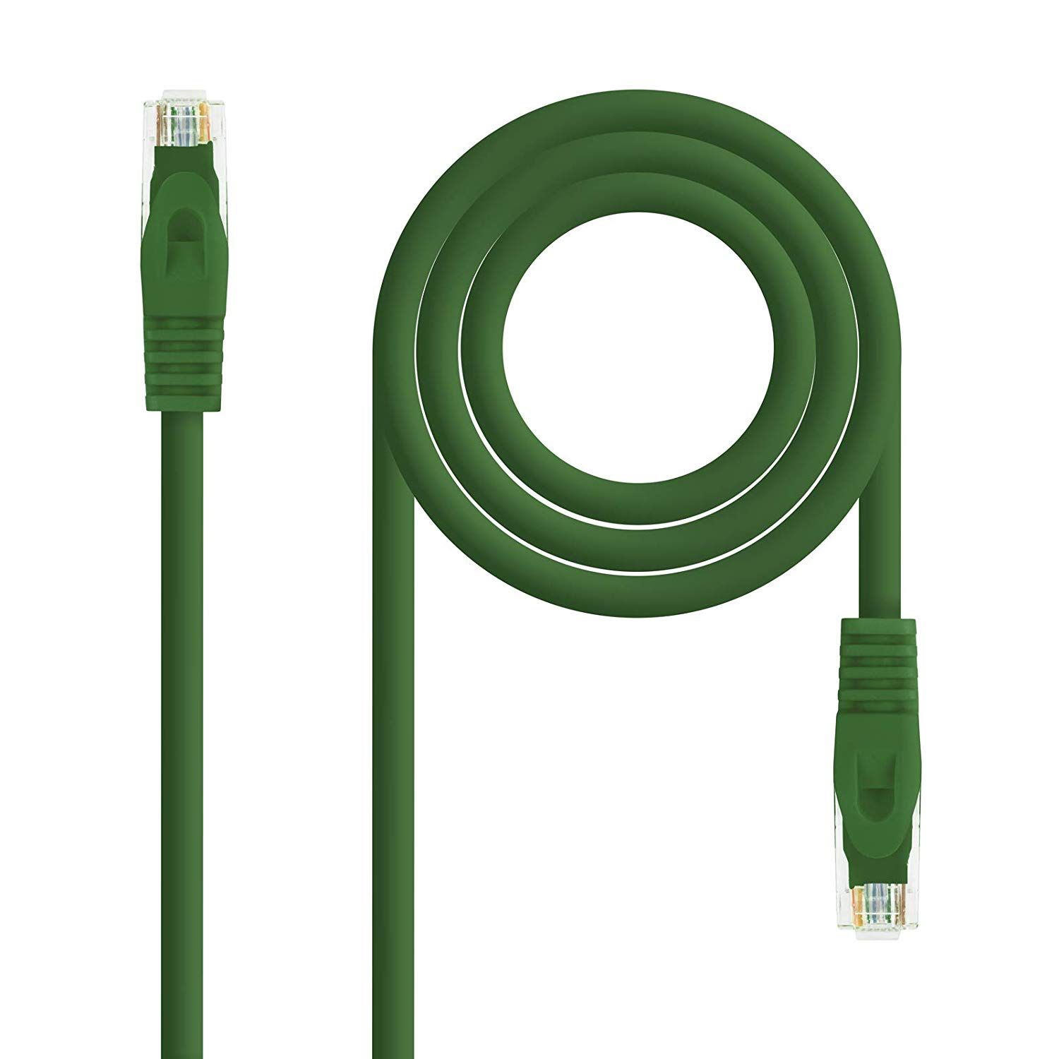 Cable de red UTP CAT6a 2 M Verde