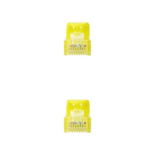 Cable de red UTP CAT6a 2 M Amarillo