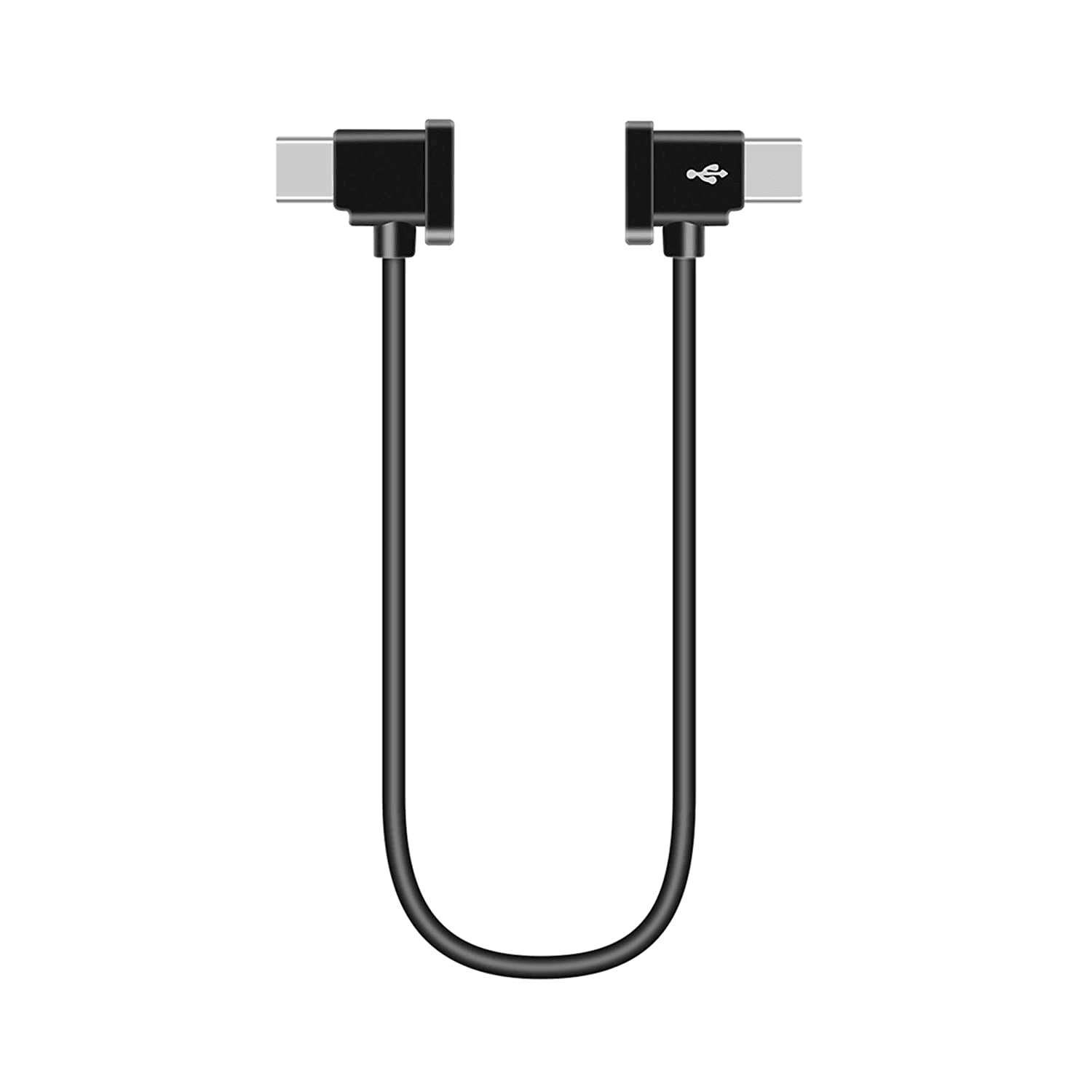 Cable de transferencia de datos USB C a USB C 15 cm Negro