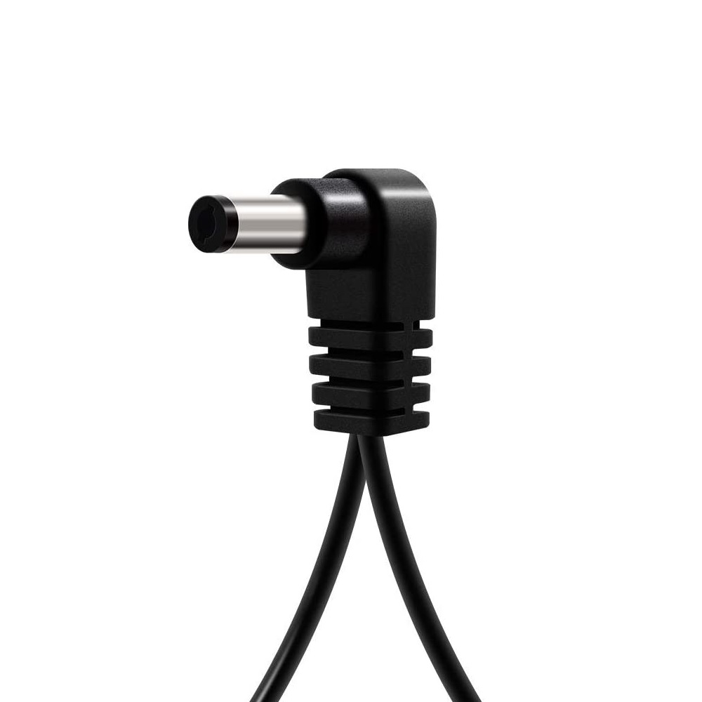 Cable Divisor Corriente DC 9V de 5 salidas 5.5x2.1mm  Negro