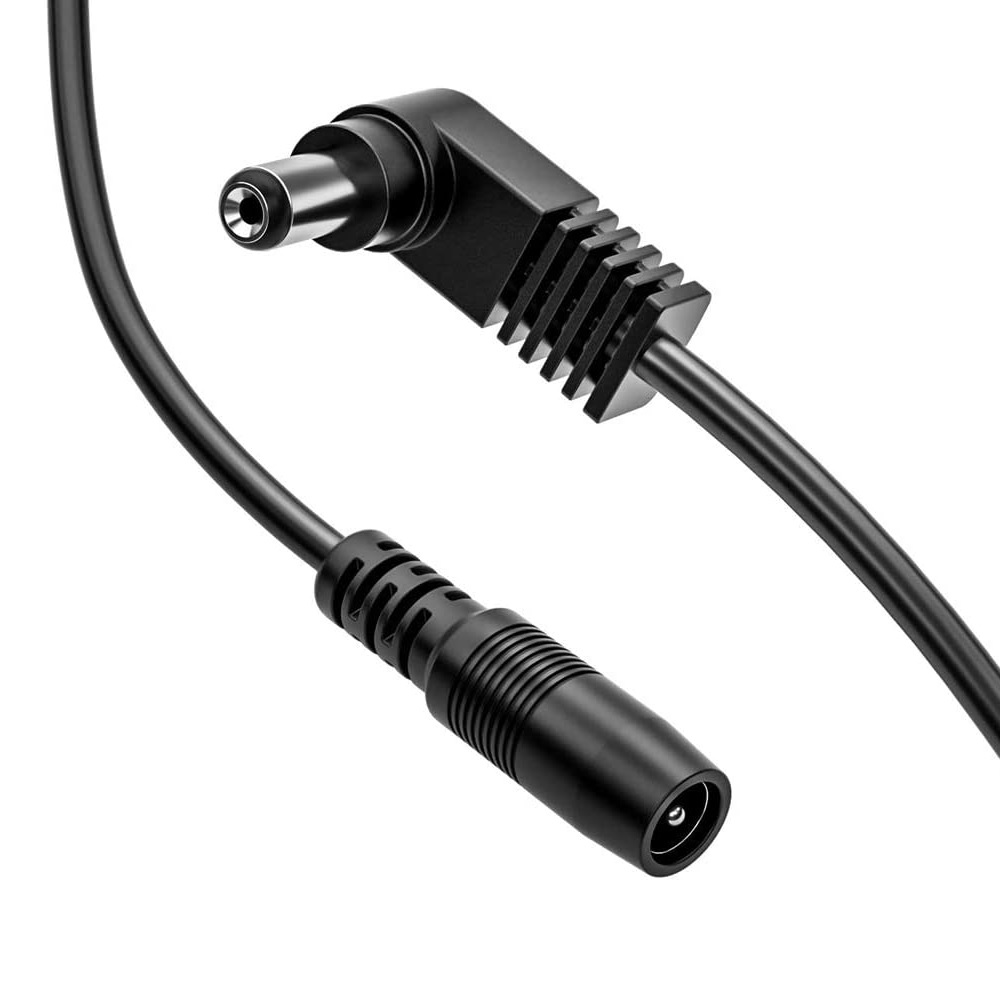 Cable Divisor Corriente DC 9V de 5 salidas 5.5x2.1mm  Negro