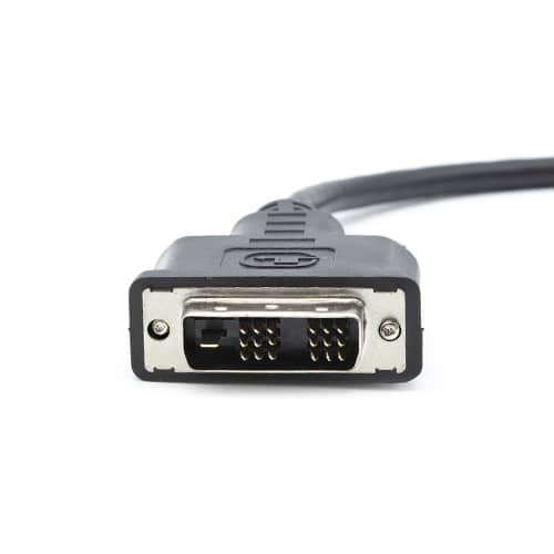 Cable DVI-D 18+1 a HDMI macho 2 M Negro