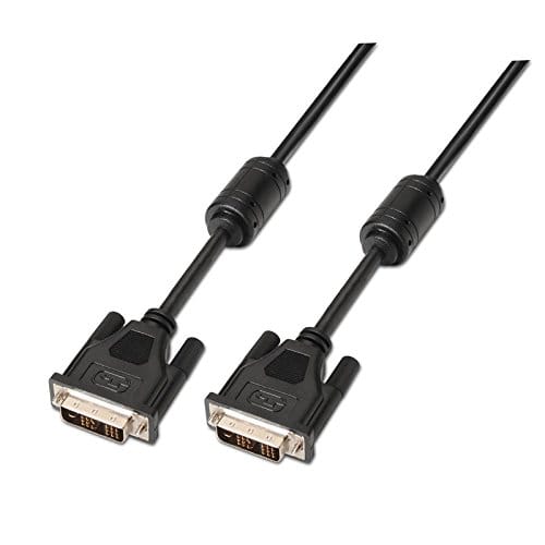 Cable DVI SINGLE LINK 18+1 M-M 1.8 M Negro