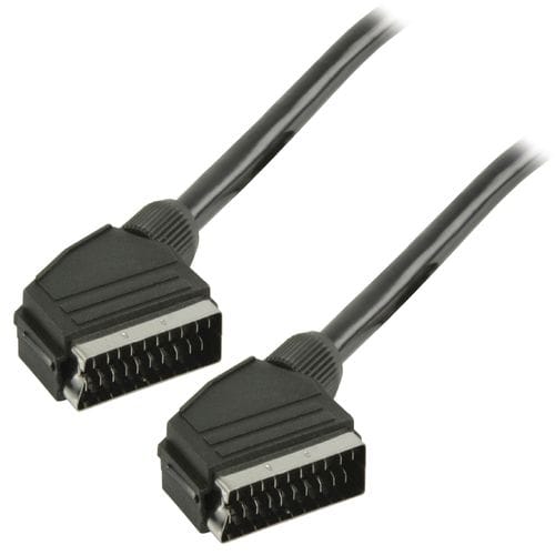 CABLEPELADO Cable Scart Macho Vga Macho 2 M Negro