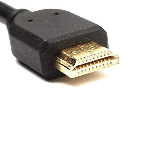 Cable extension HDMI macho a hembra 0.10 M Negro