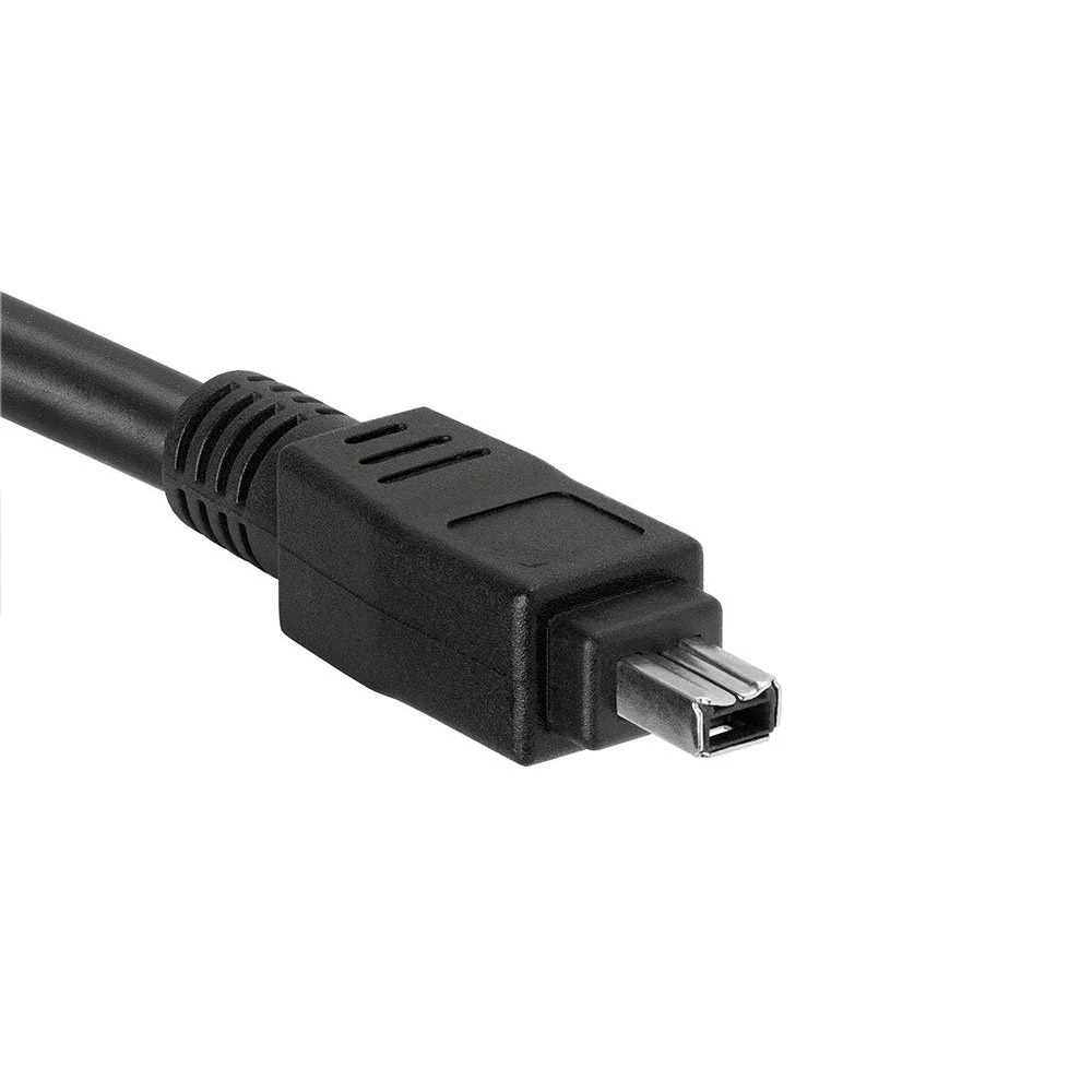 Cable FireWire 400 de 4 pines a 4 pines 1.8 M Negro