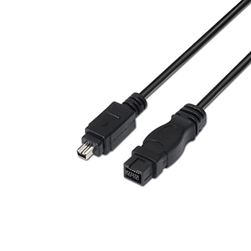 Cable FireWire 800 IEEE 1394b Bilingual - 4pin 1.8 M Negro