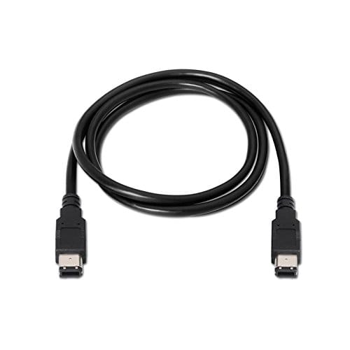 Cable Firewire IEEE1394A 6/M-6/M 400MBPS 1.8 M Negro