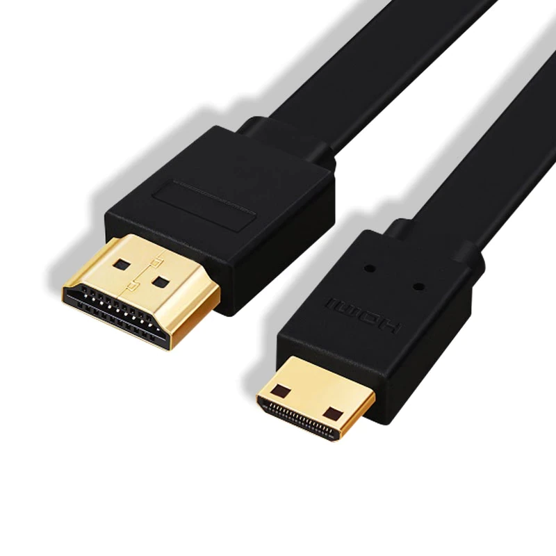 Cable Hdmi plano macho 1.5 M Negro