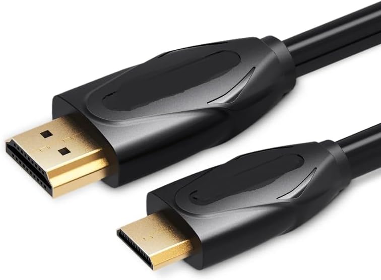 Cable HDMI tipo A macho - Tipo C mini HDMI macho 2 M Negro