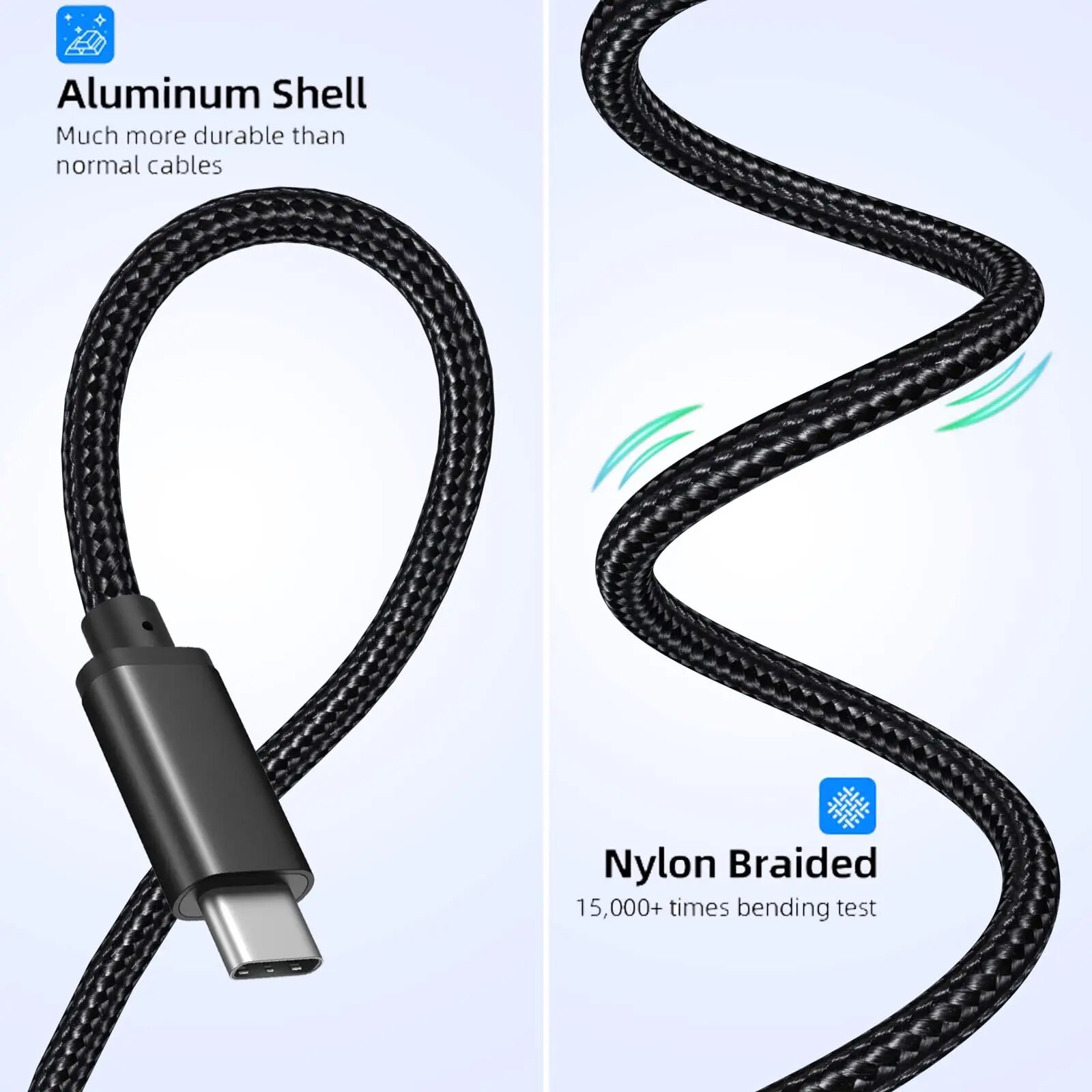 Cable Micro USB a USB-C USB 2.0 1 M Negro