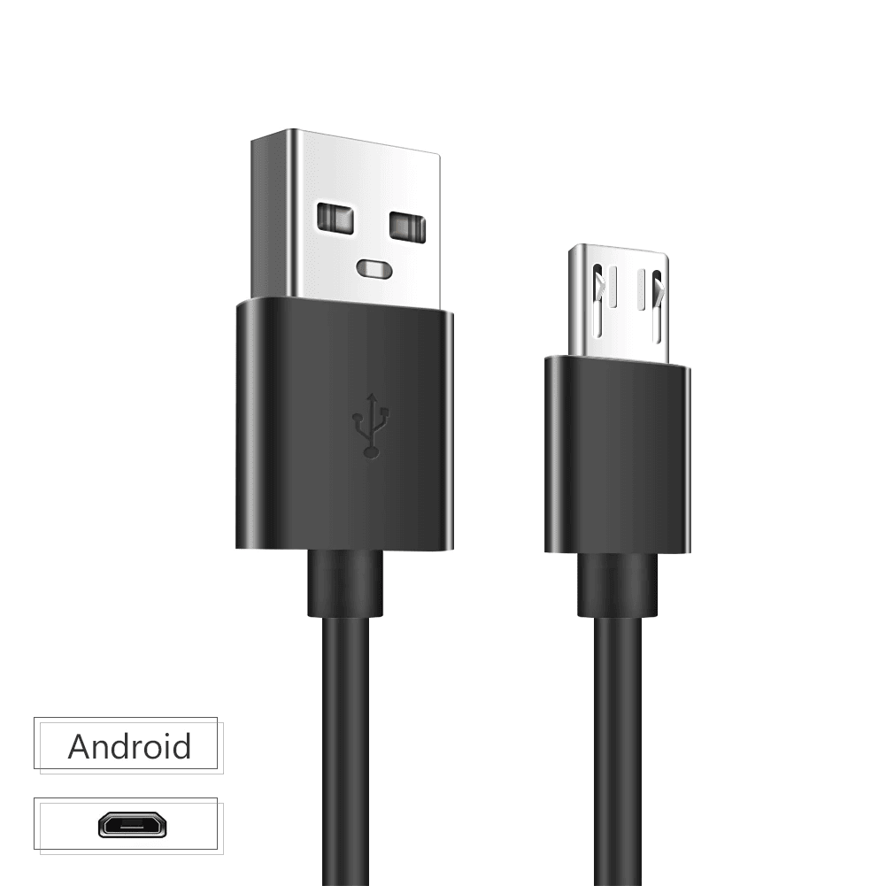 Cable Micro USB carga y sincronizacion 1 M Negro