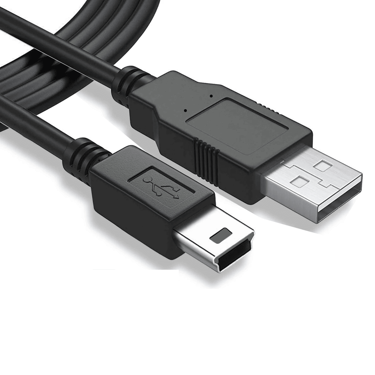 Cable Mini USB carga y sincronizacion 0.20 M Negro