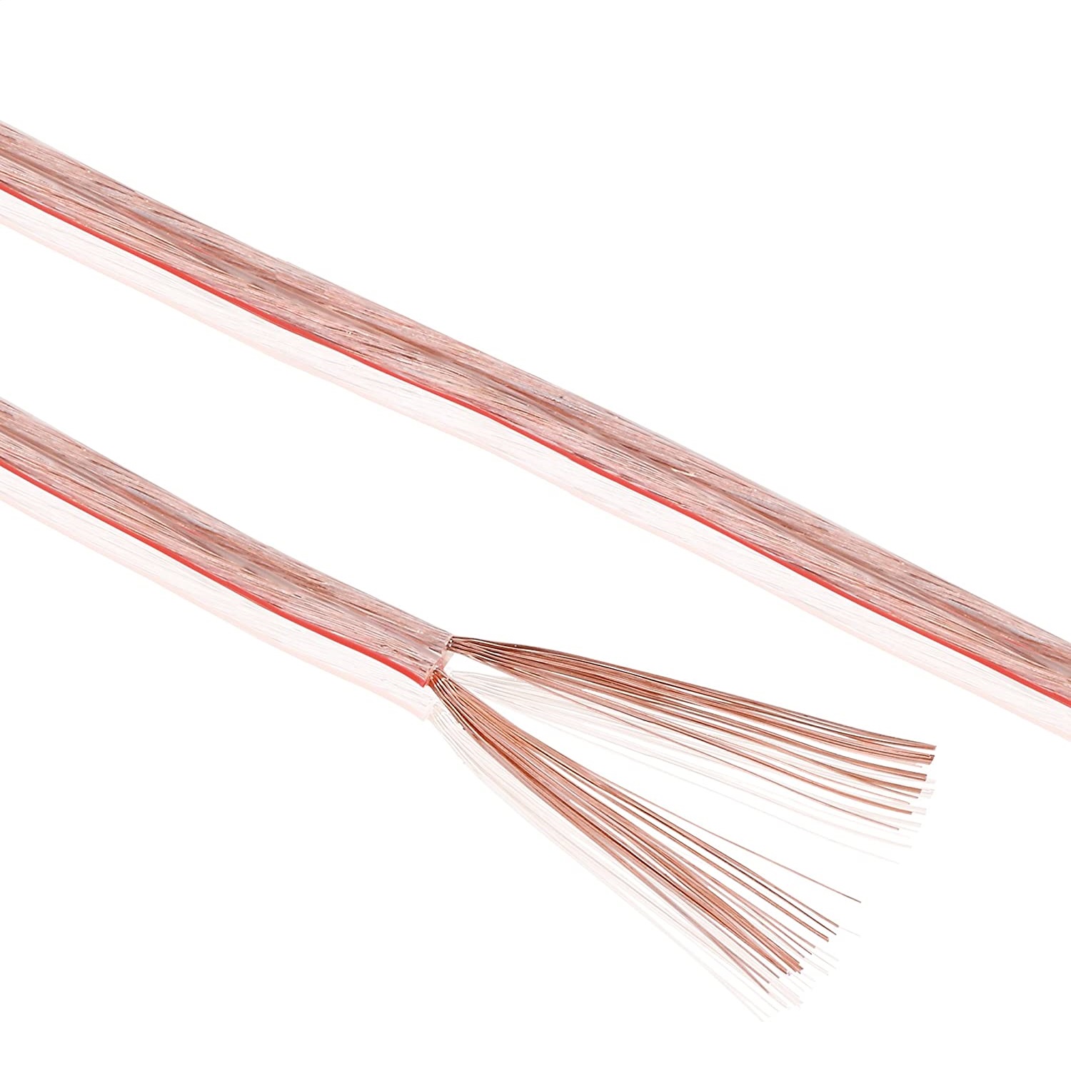 Cable para altavoz 2x 1.5 mm2 100 M Transparente
