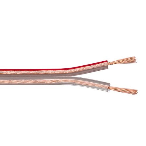 Cable para Altavoz 2X 2.5 mm 10 Metros Transparente