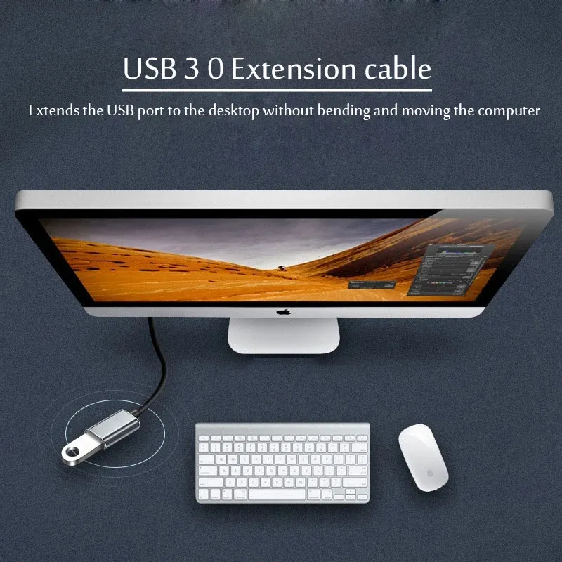 Cable prolongador USB 3.0 macho a hembra acodado 0.25 M Negro