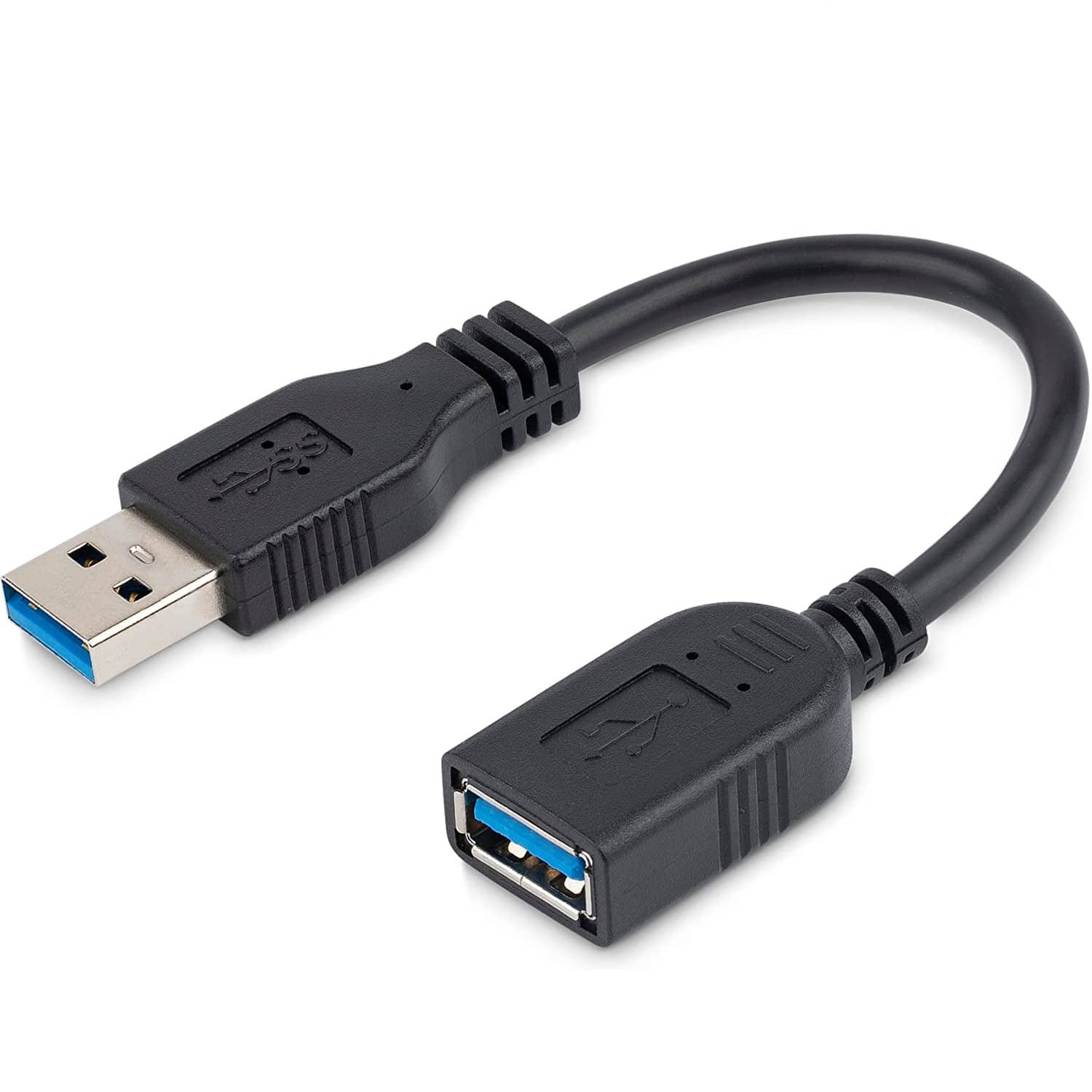 Cable alargador USB 3.0 de 50 cm tipo A Macho a Hembra - Cablematic