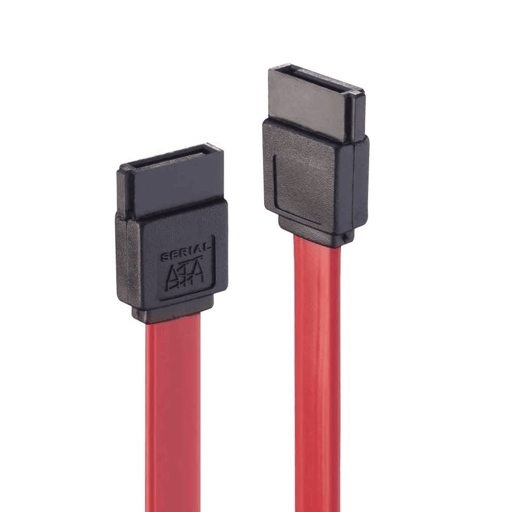 Cable SATA 0.50 M Rojo