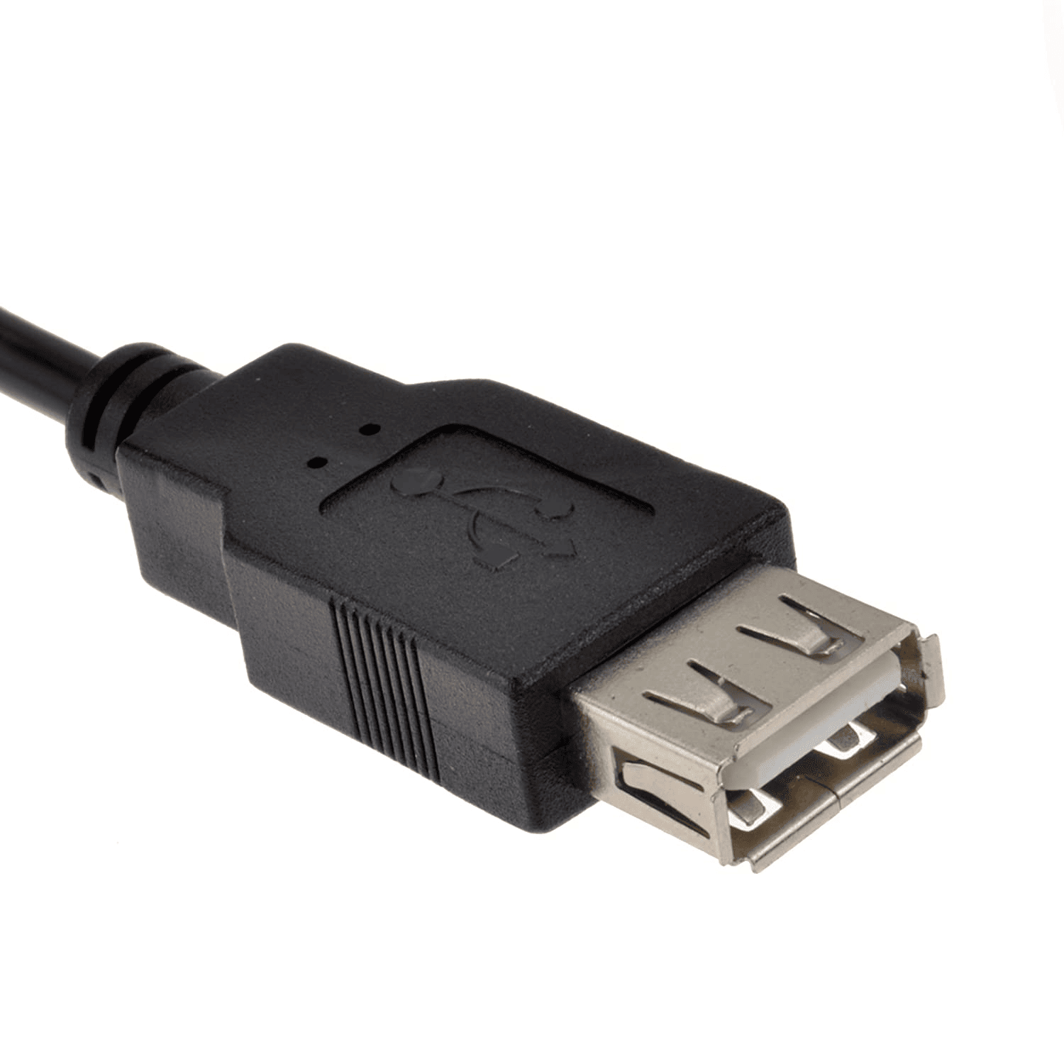 Cable alargador extensor USB 2.0 1 M Negro