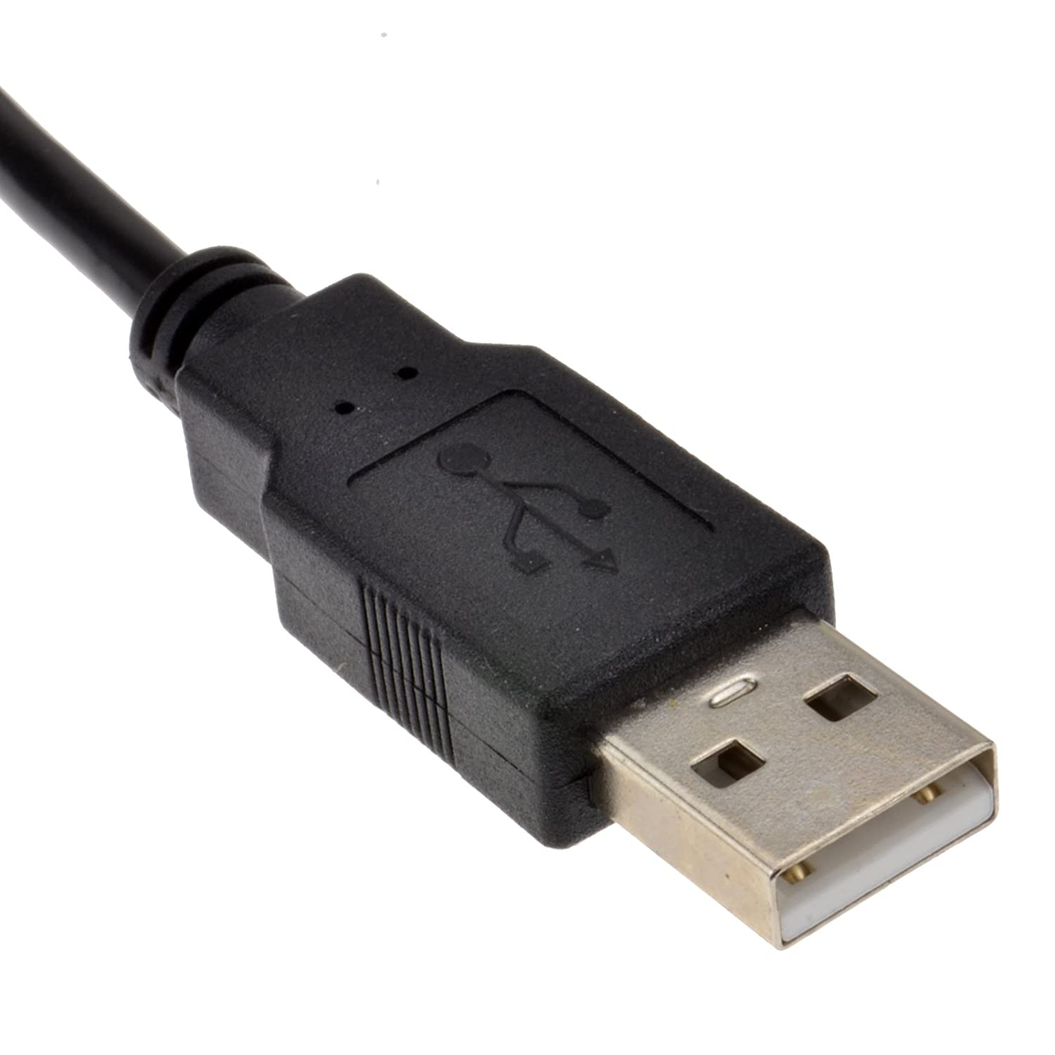 Cable USB 2.0 A/M-A/H 5 M Negro