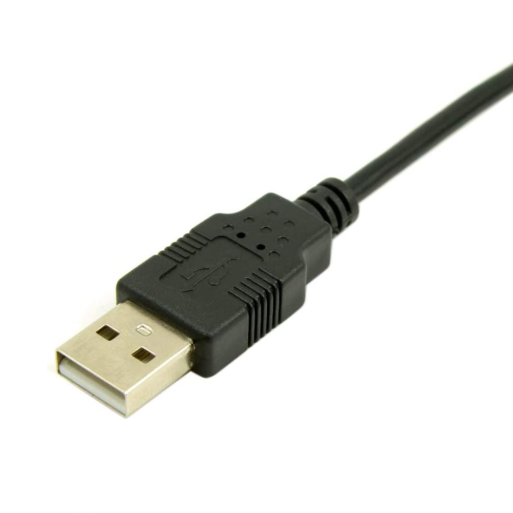 Cable Micro USB carga y sincronizacion Acodado 90 grados 1.8 M Negro