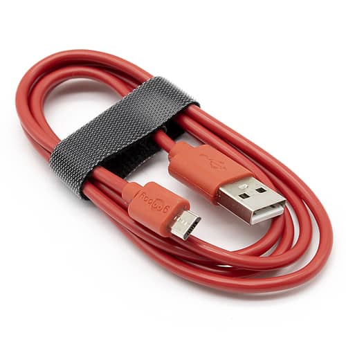 Cable USB 2.0 macho a micro USB B macho 1 M Rojo