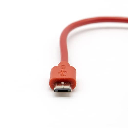 Cable USB 2.0 macho a micro USB B macho 1 M Rojo