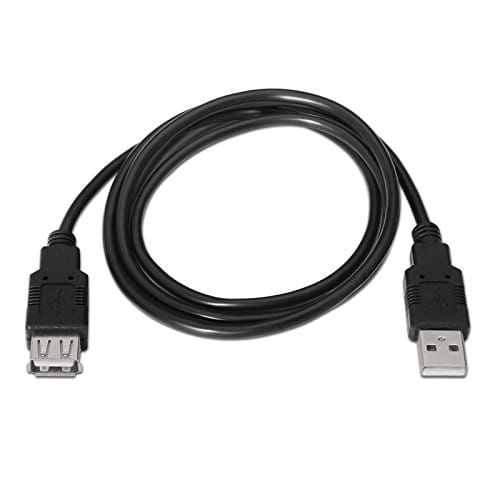Cable USB 2.0 A/M-A/H 3 M Negro