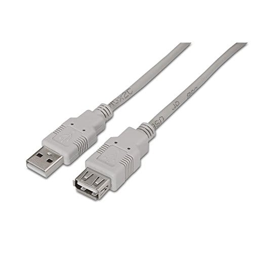 Cable alargador extensor USB 2.0 3 M Beige