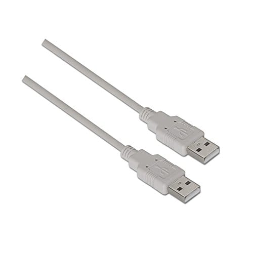 Cable USB 2.0 A/M-A/M 2 M Beige