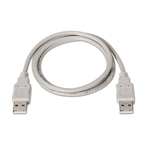Cable USB 2.0 A/M-A/M 2 M Beige