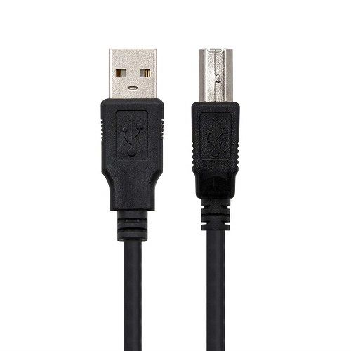 Cable USB 2.0 para impresora A/M-B/M 4.5 M Negro