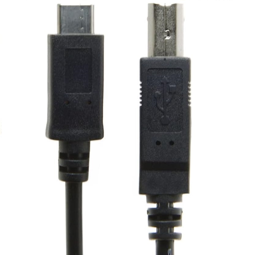 Cable USB C 3.1 Macho a Tipo B Macho 1 M Negro