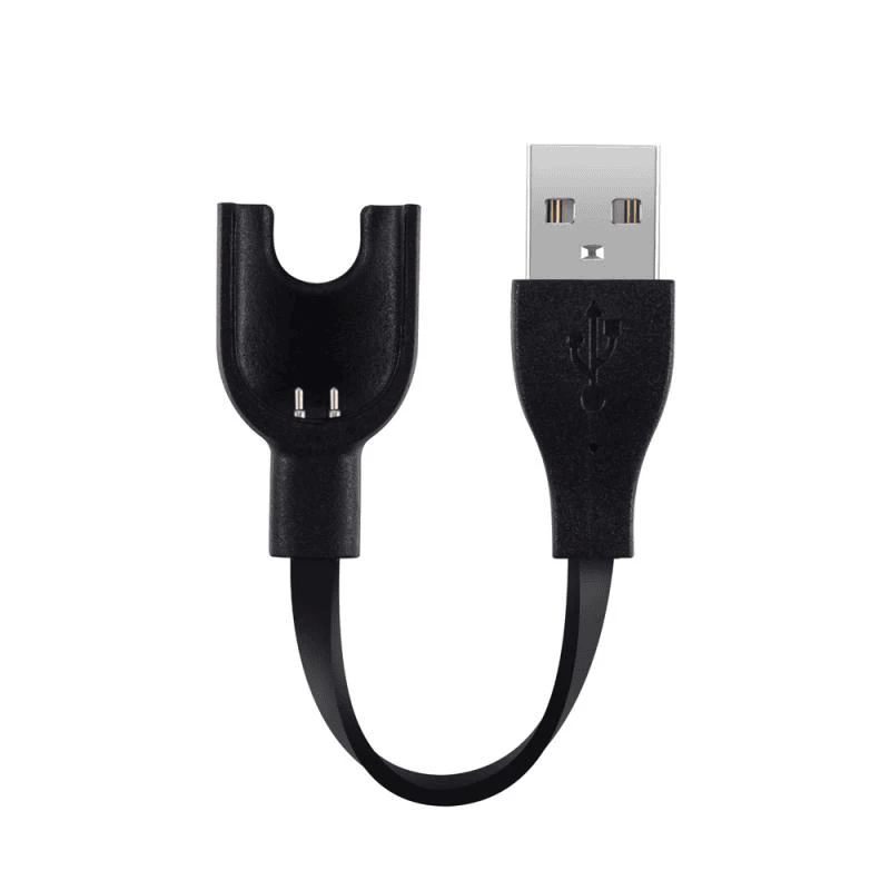 Cable USB carga y sincronizacion Xiaomi mi Band 2 0.15 M Negro