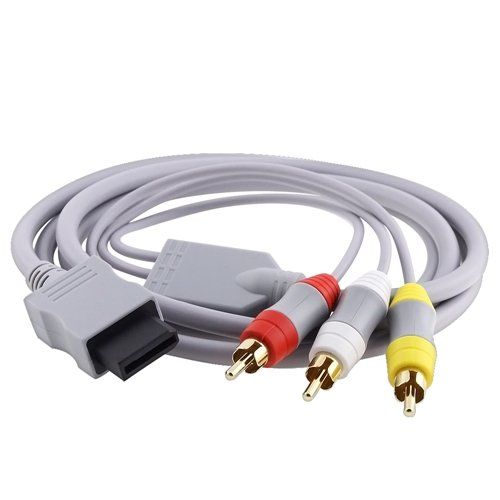 Cable video para Nintendo Wii Gris