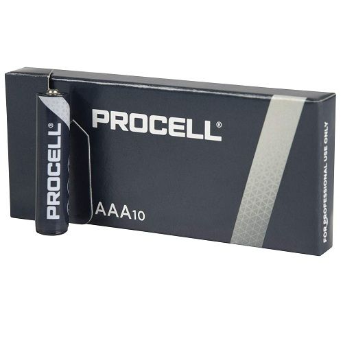 Caja 10 Pilas Duracell LR03 AAA Industrial