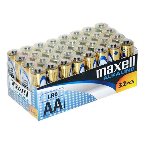Caja 32 Pilas Maxell LR6 AA