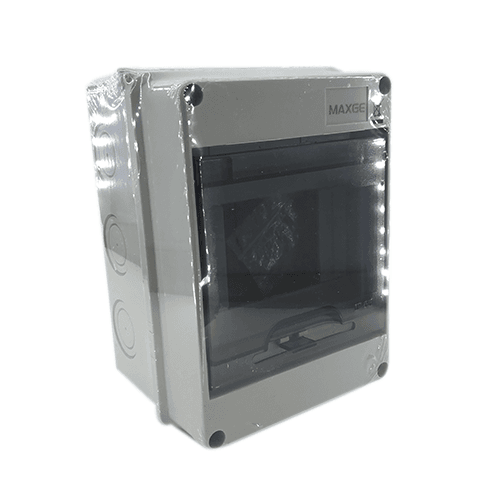 Caja distribucion electrica Superficie IP65 de 5 modulos  Blanco