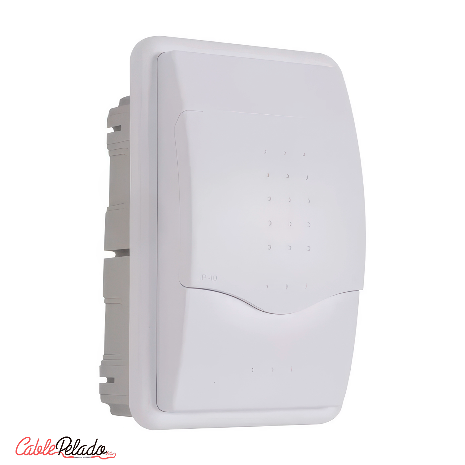 Caja empotrar 1-4 elementos puerta opaca  Blanco