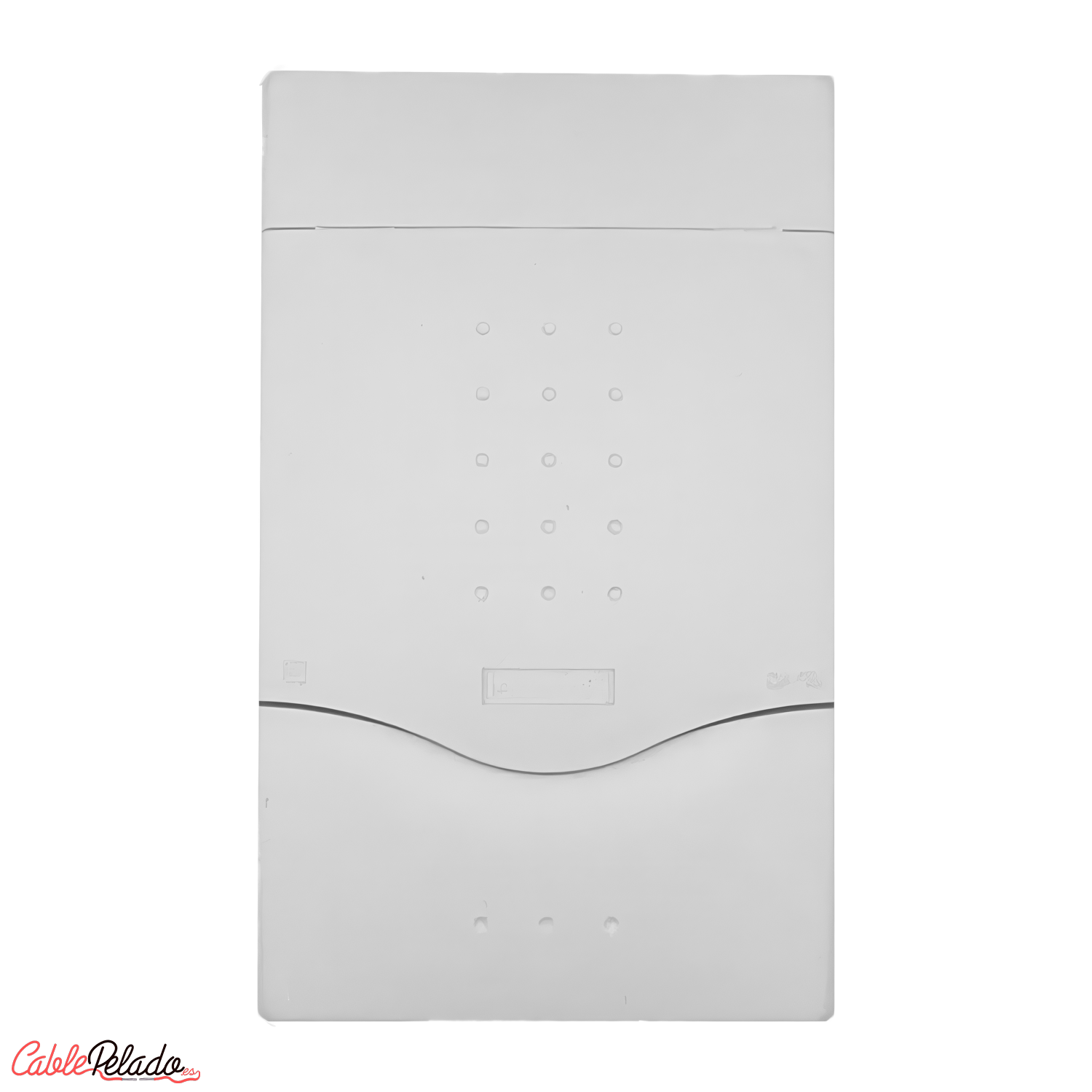 Caja superficie 1-4 elementos puerta opaca  Blanco