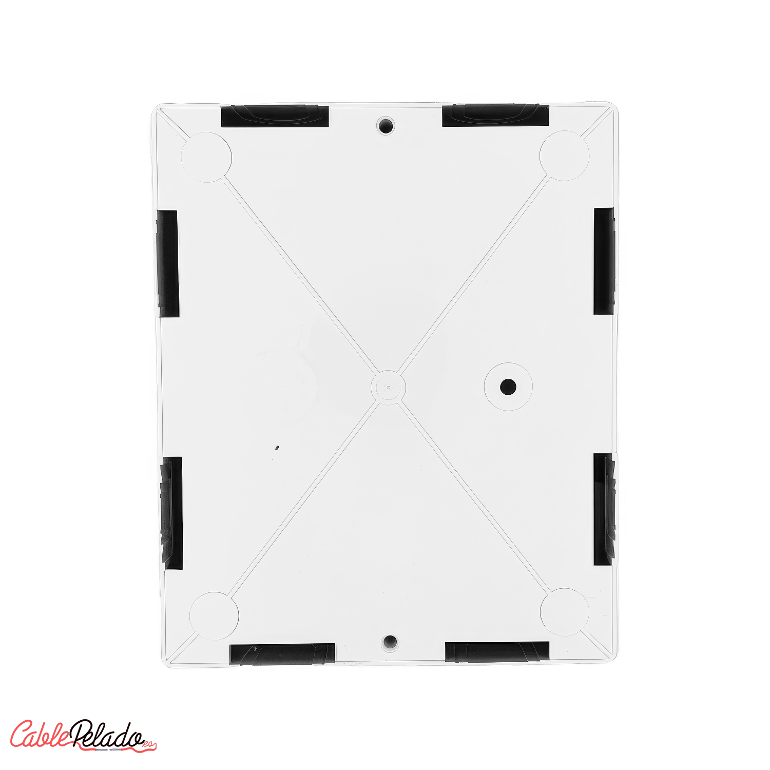 Caja superficie 10 elementos puerta opaca  Blanco