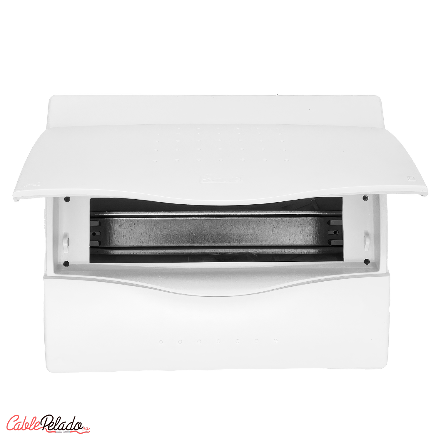 Caja superficie 10 elementos puerta opaca  Blanco