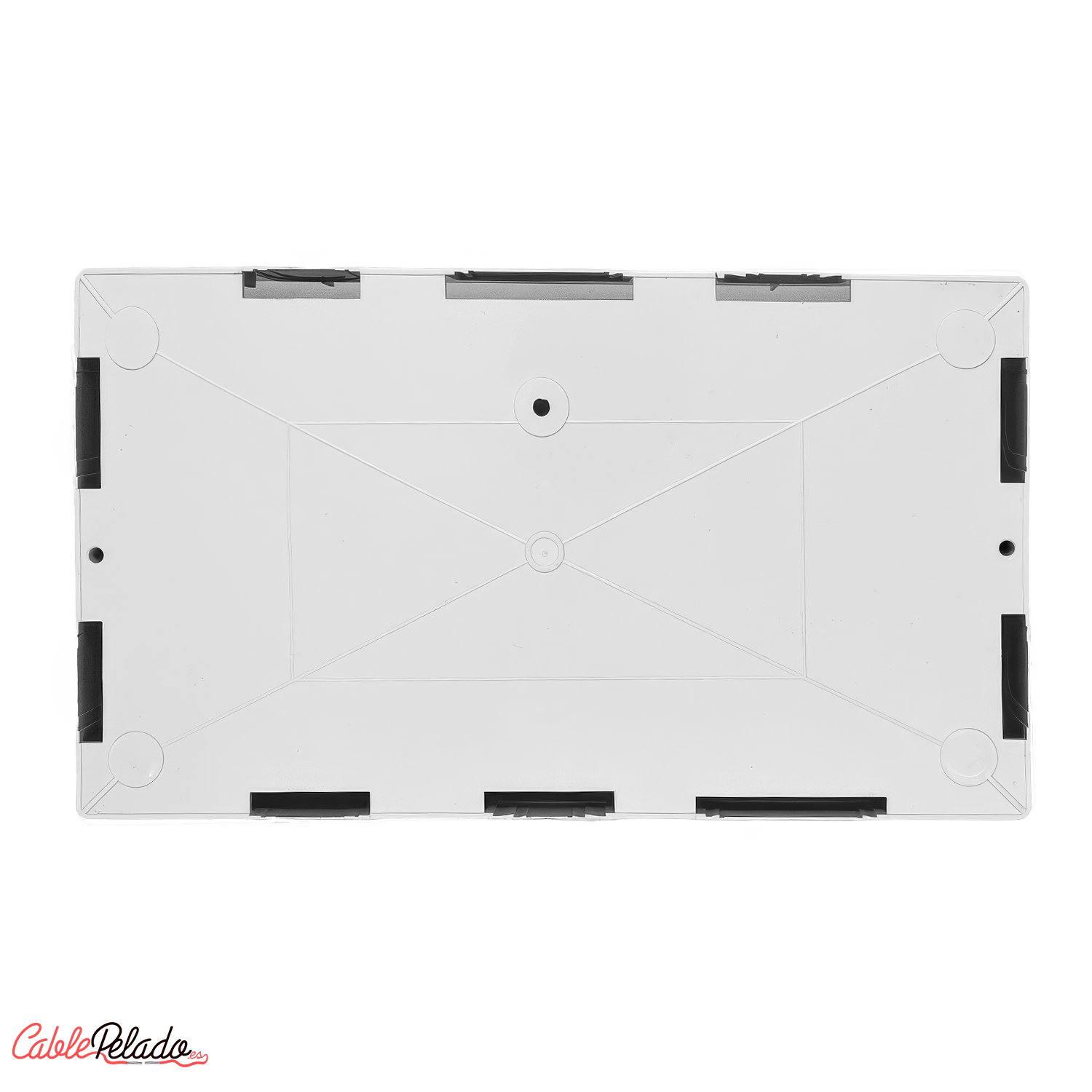 Caja superficie 18 elementos puerta opaca  Blanco