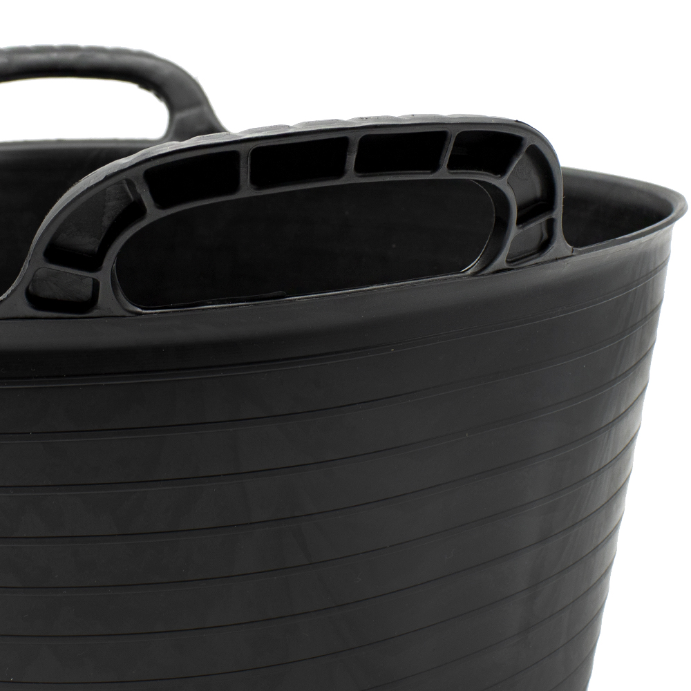 Capazo plastico 15 Litros Negro