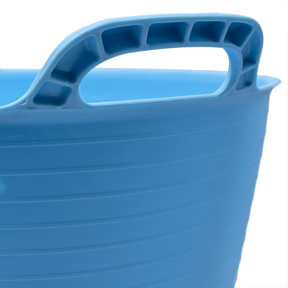 Capazo plastico 25 Litros Azul claro