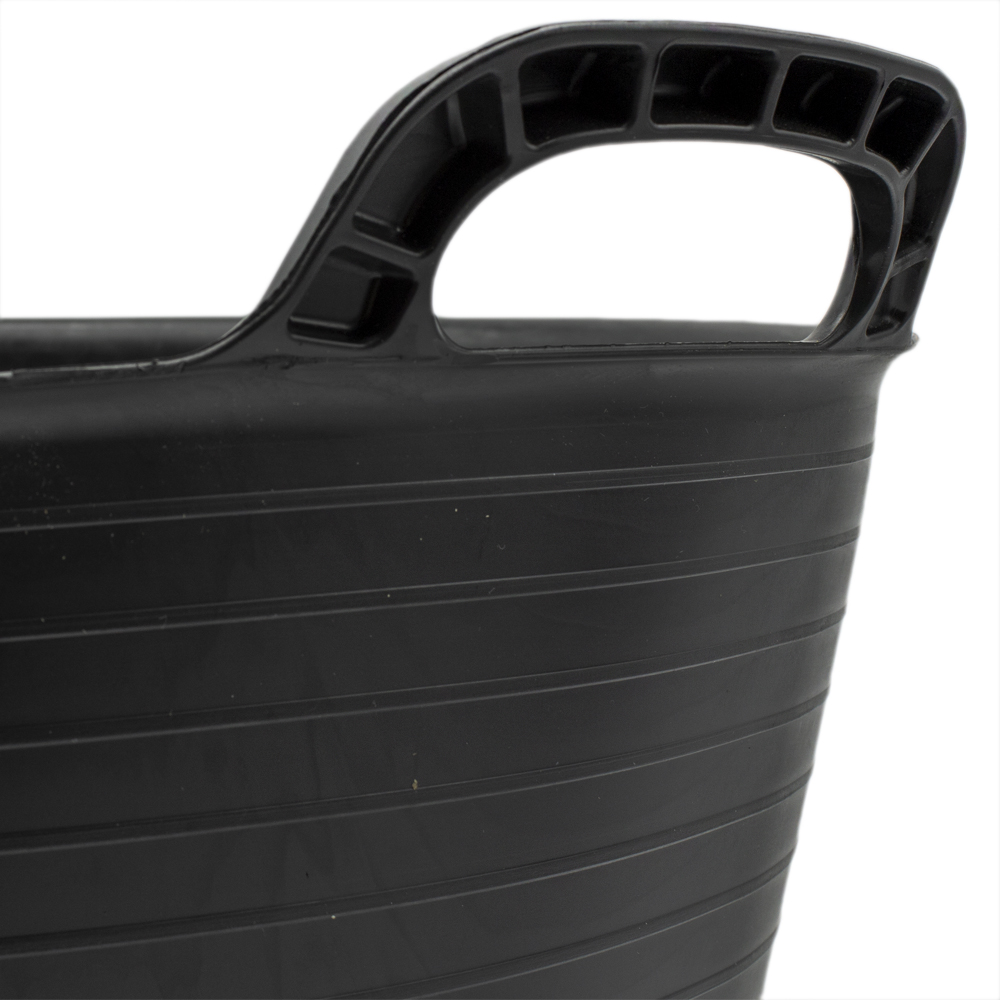 Capazo plastico 25 Litros Negro