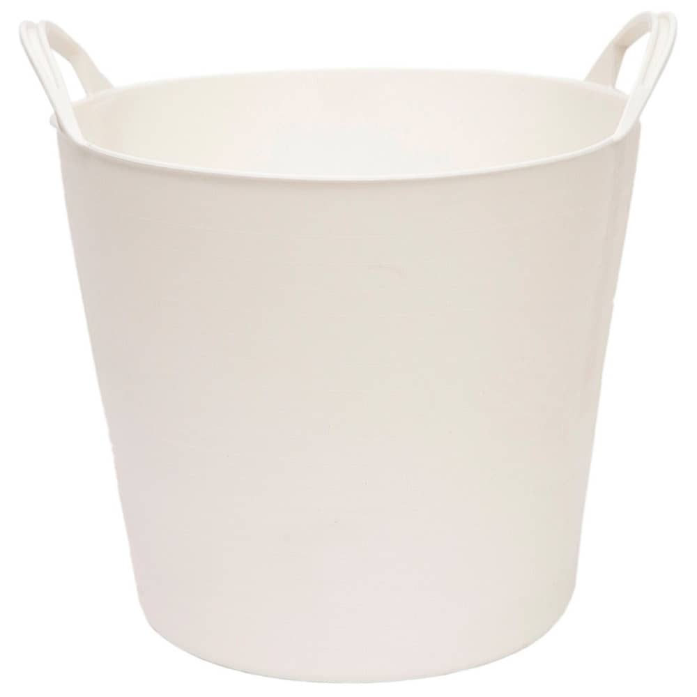 Capazo plastico 25 Litros Blanco